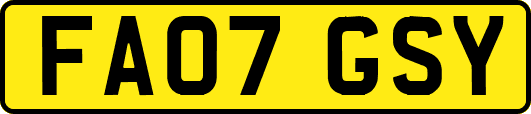 FA07GSY