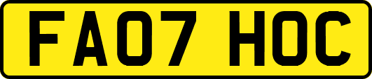 FA07HOC