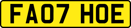 FA07HOE