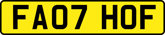 FA07HOF