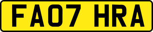FA07HRA