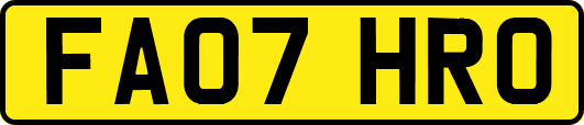 FA07HRO