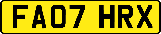 FA07HRX