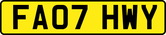 FA07HWY