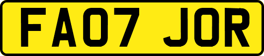 FA07JOR