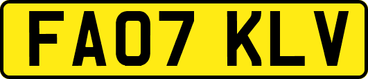FA07KLV