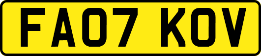FA07KOV