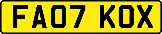 FA07KOX