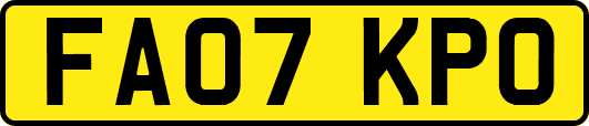 FA07KPO