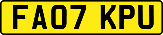 FA07KPU