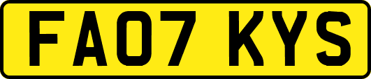 FA07KYS