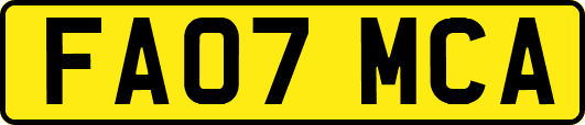 FA07MCA