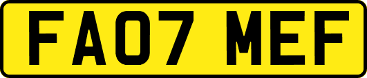 FA07MEF