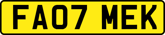 FA07MEK