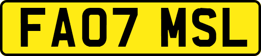 FA07MSL