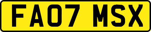 FA07MSX