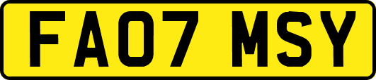 FA07MSY