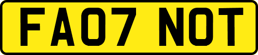 FA07NOT