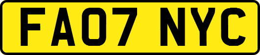 FA07NYC