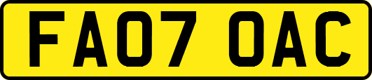 FA07OAC