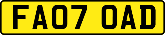 FA07OAD