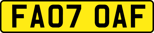 FA07OAF
