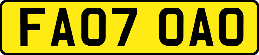 FA07OAO