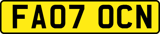 FA07OCN