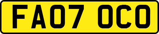 FA07OCO