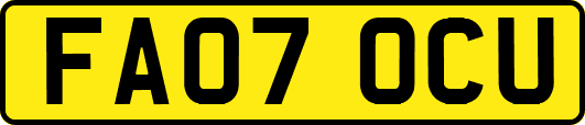 FA07OCU