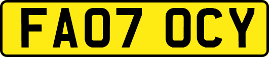 FA07OCY