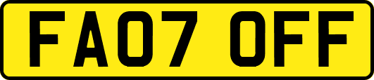 FA07OFF