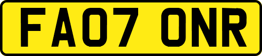 FA07ONR