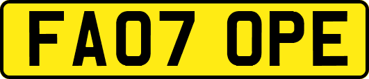 FA07OPE