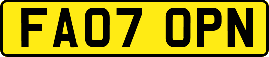 FA07OPN