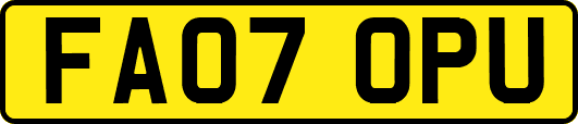 FA07OPU