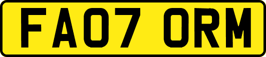 FA07ORM