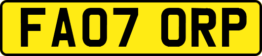 FA07ORP