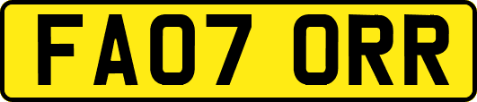 FA07ORR