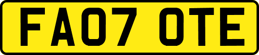 FA07OTE