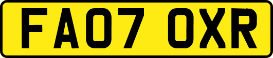 FA07OXR