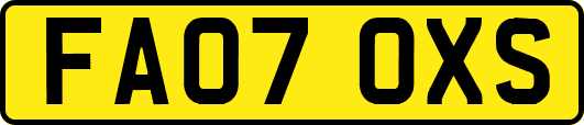 FA07OXS