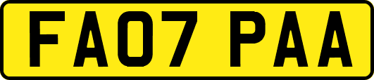 FA07PAA