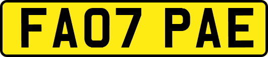 FA07PAE