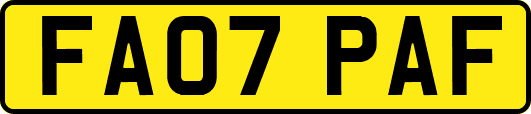 FA07PAF