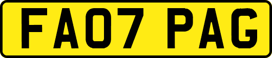 FA07PAG