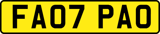FA07PAO