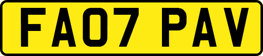 FA07PAV