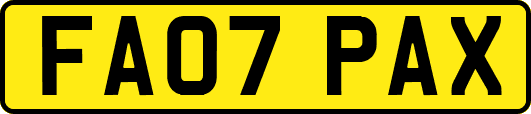 FA07PAX