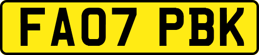 FA07PBK